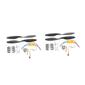 Motor Kit Quadcopter Aircraft Components High-Speed Performance for Projects and Hobbyists rectangle collide electronic annotation abound DOITOOL 2sets Professional Electric 
