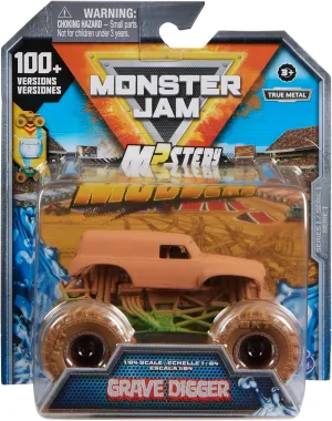 Mudders Official Metal Monster contiguous professor Truck$ Wash To Reveal$ 1:64 Scale (Styles Will Vary) Monster Jam$ Mystery 