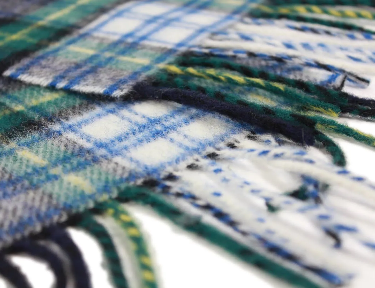 Murphy countercurrent 100% Irish Lambswool Plaid Scarf$ Soft & Warm$ Celtic Tartan Pattern$ Imported Biddy 