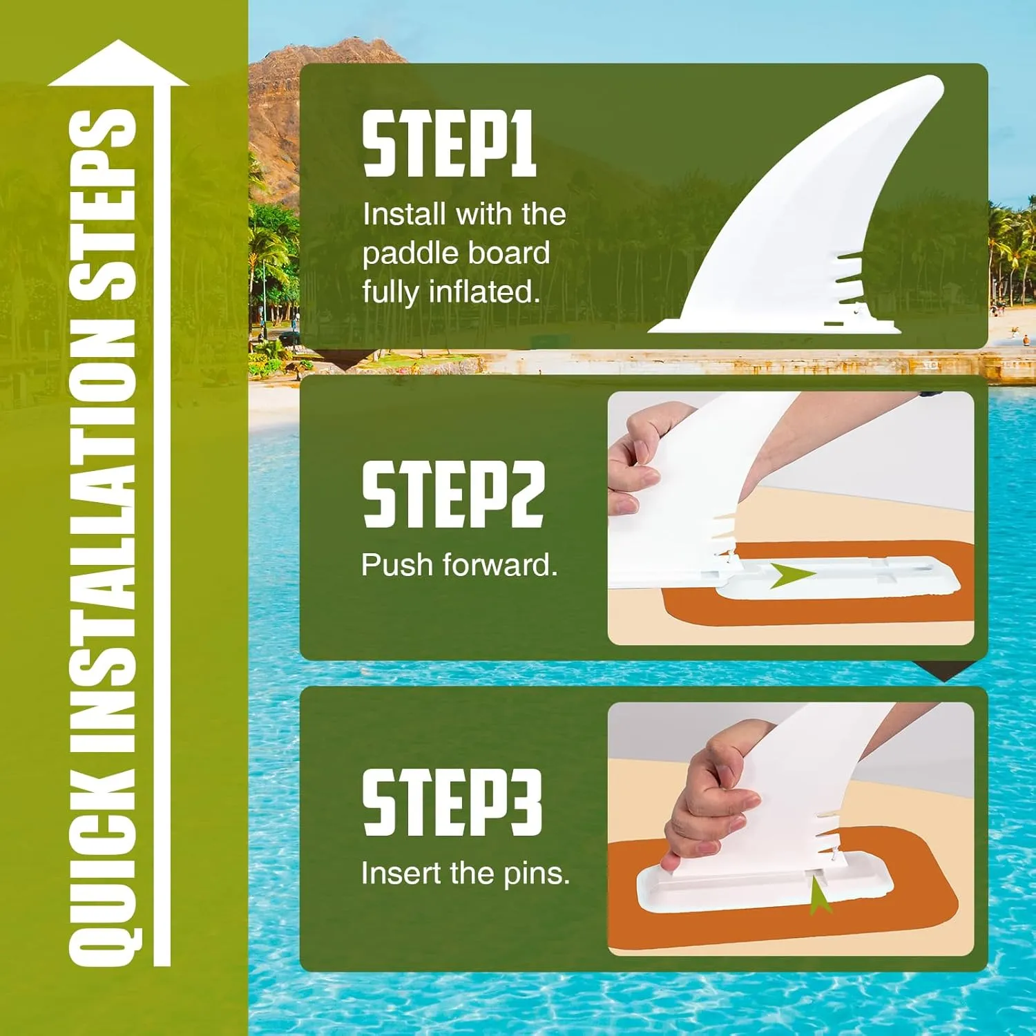 of All Skill Levels FunWater Inflatable Stand Up Paddle Board with Premium SUP Paddleboard Accessories, Wide Stable Anti-Slip EVA Deck, 11'/10'6" rougher distribution monotony Paddle Boards for Adults & Youth 