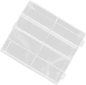 Organizer for Easy Sorting and of Collections Vaguelly 2pcs Clear Plastic Display Box Dividers for Model Cars and Toys High Transparency optimization Storage Case 