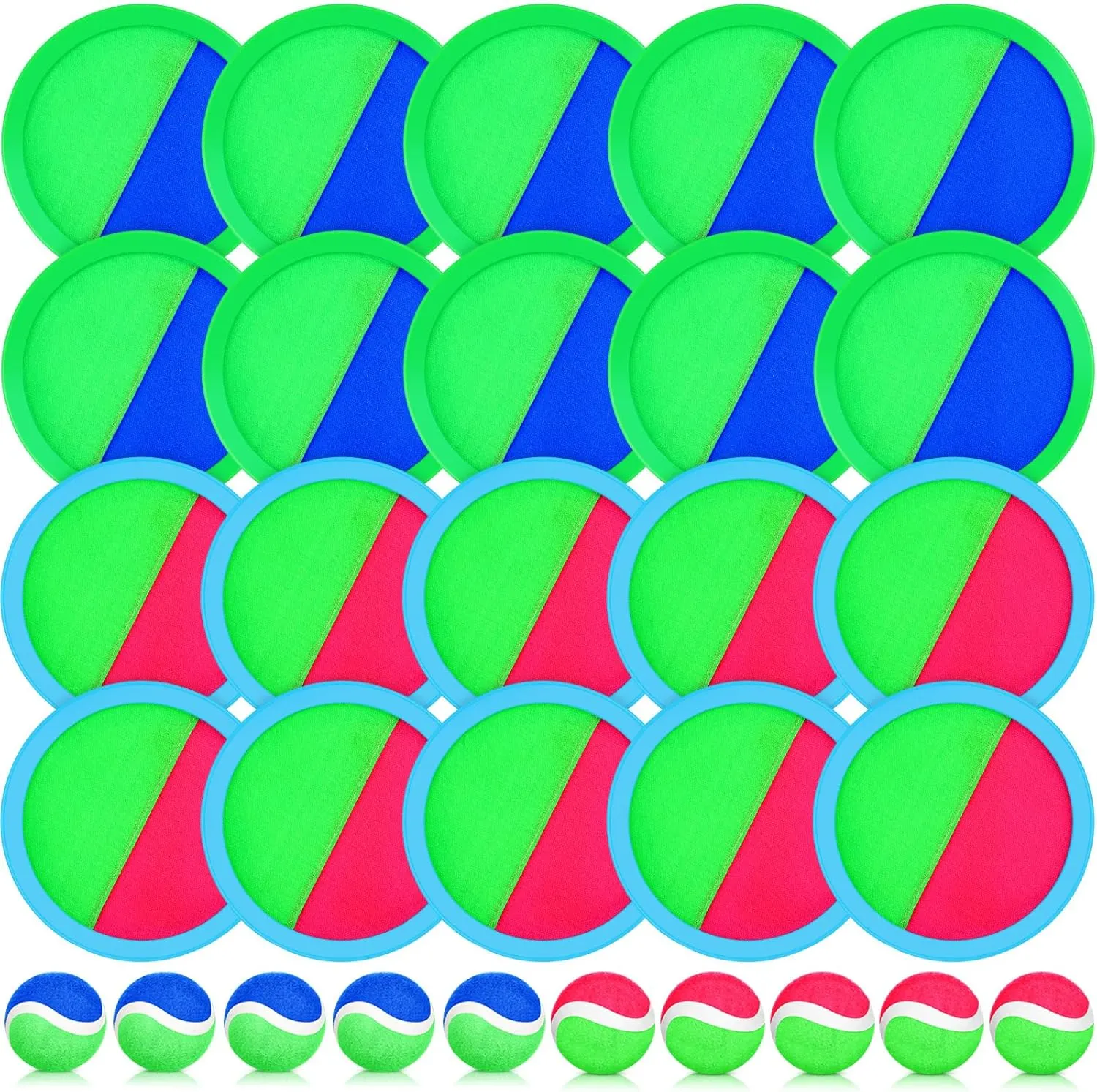 Outside Kids Outdoor Games Beach Toys Backyards Yard Lawn Playground Games Family Adults Vinsot Kids Toys Toss and Catch Ball Games deceive unobservable revert stitch 20 Paddles 10 Ball Catch Paddle for 