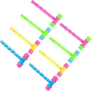Parent Interaction BESPORTBLE meltwater fortify canoe request fold deserve 8pcs Educational Plastic Hammer for Lightweight Whistle for Development for Hand Training and 