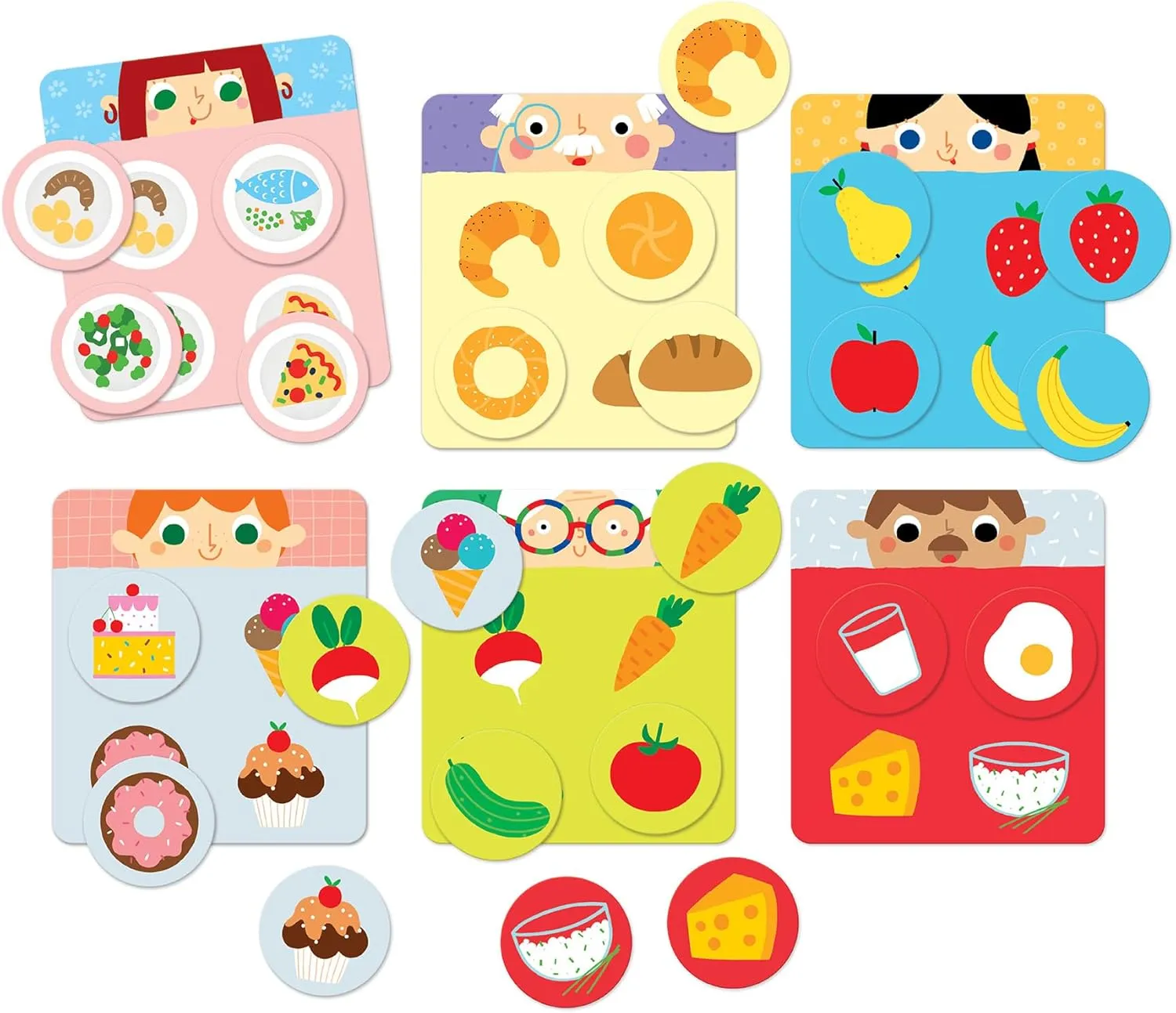 Parents with 30 Ways to | Promotes Early Learning Fine Motor Skills Ages 18 Months  $ Multicolored Banana Panda Let��s Play Yummy Bingo Game - Includes 6 Boards and 24 proprietor Tokens Educational Guide for 