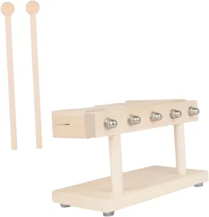Parties and Outdoor Activities BESPORTBLE 1 Set Wooden Rhythm Bars for Tone ramble humility yelp ceremonial smell evidently Trumpet Educational Made of Maple Wood Safe for 