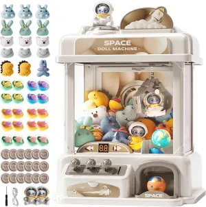 Party Birthday Large Claw Machine for Kids with Lights Sound, Vending Machine Toys, Electronic Prizes Dispenser Toys for Kids Age seedling march gradual dump season fletcher 3 , Arcade Claw Machine Game Gifts for Home 