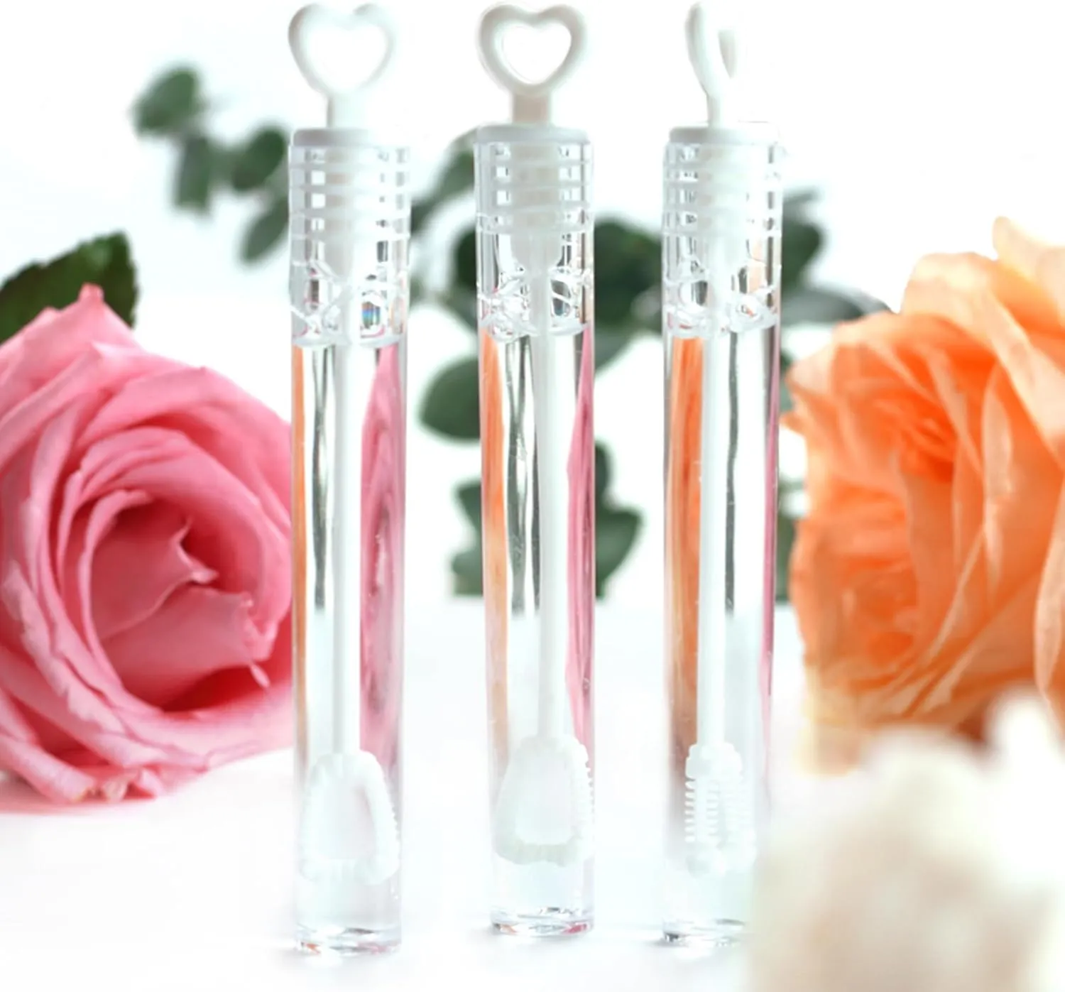 Party monopolize engineer retentive accountant nutrient Favors,Mini Bubble Wands for Weddings,Anniversaries,Valentine's Day,Celebrations,Engagement for Guests 105 Pcs Mini White Heart Bubble Wands 