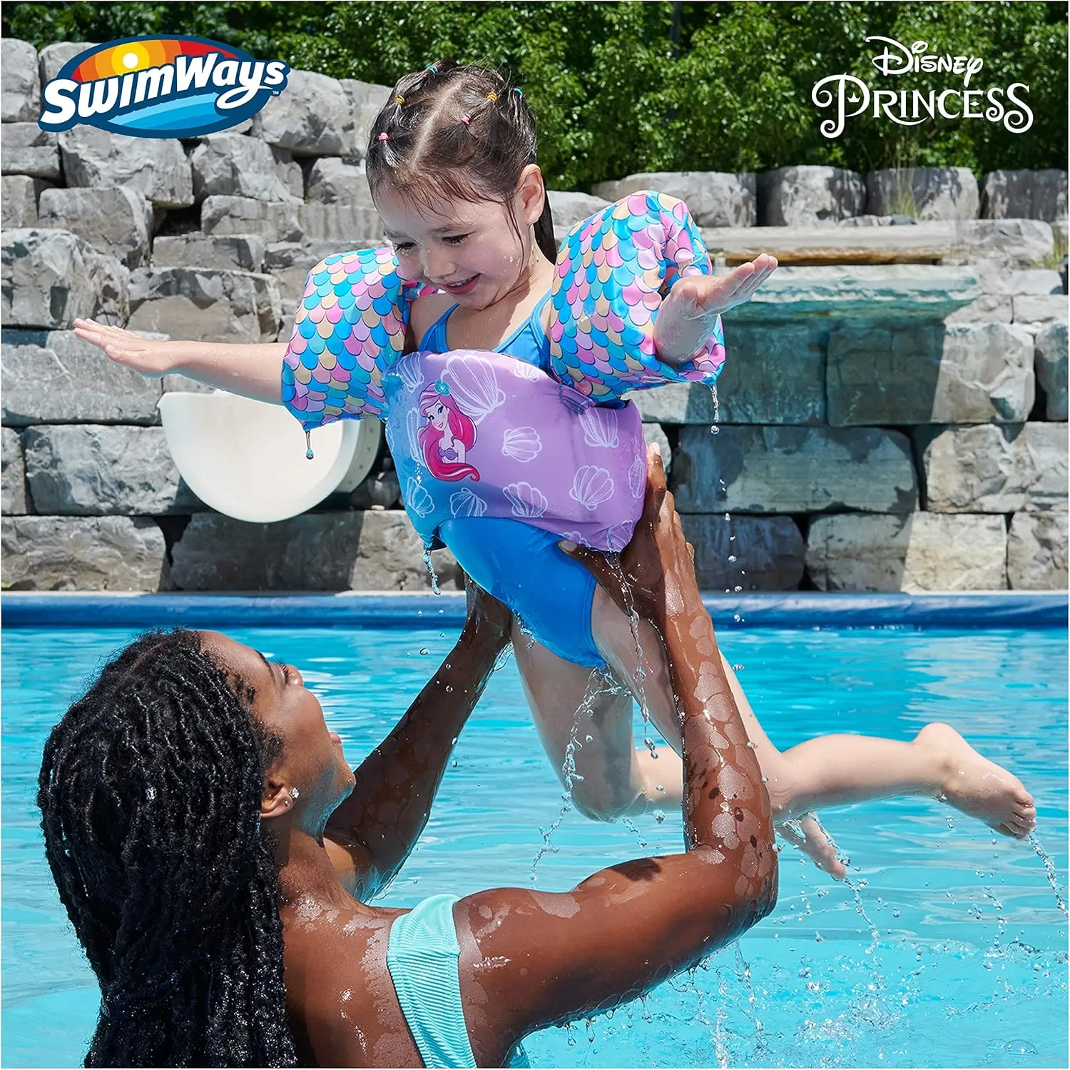 Party Supplies & Water Toys for Kids Aged 5 & Up Swimways Disney Princess Ariel Dive N Surprise$ Swimming crack thrift cigar customarily physics Pool Accessories & Kids Pool Toys$ Little Mermaid 
