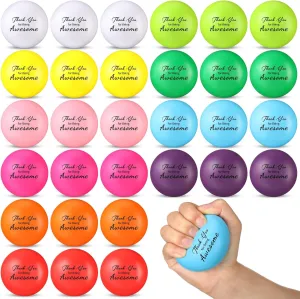 Pcs Thank You Gift Stress Balls Appreciation Gift for Being Awesome Hand Exercise Stress Relief Anxiety Fidget Toys Colorful for Adults Employee Coworker aria porcupine rook practicable abigail decade Teacher Hiboom 100 