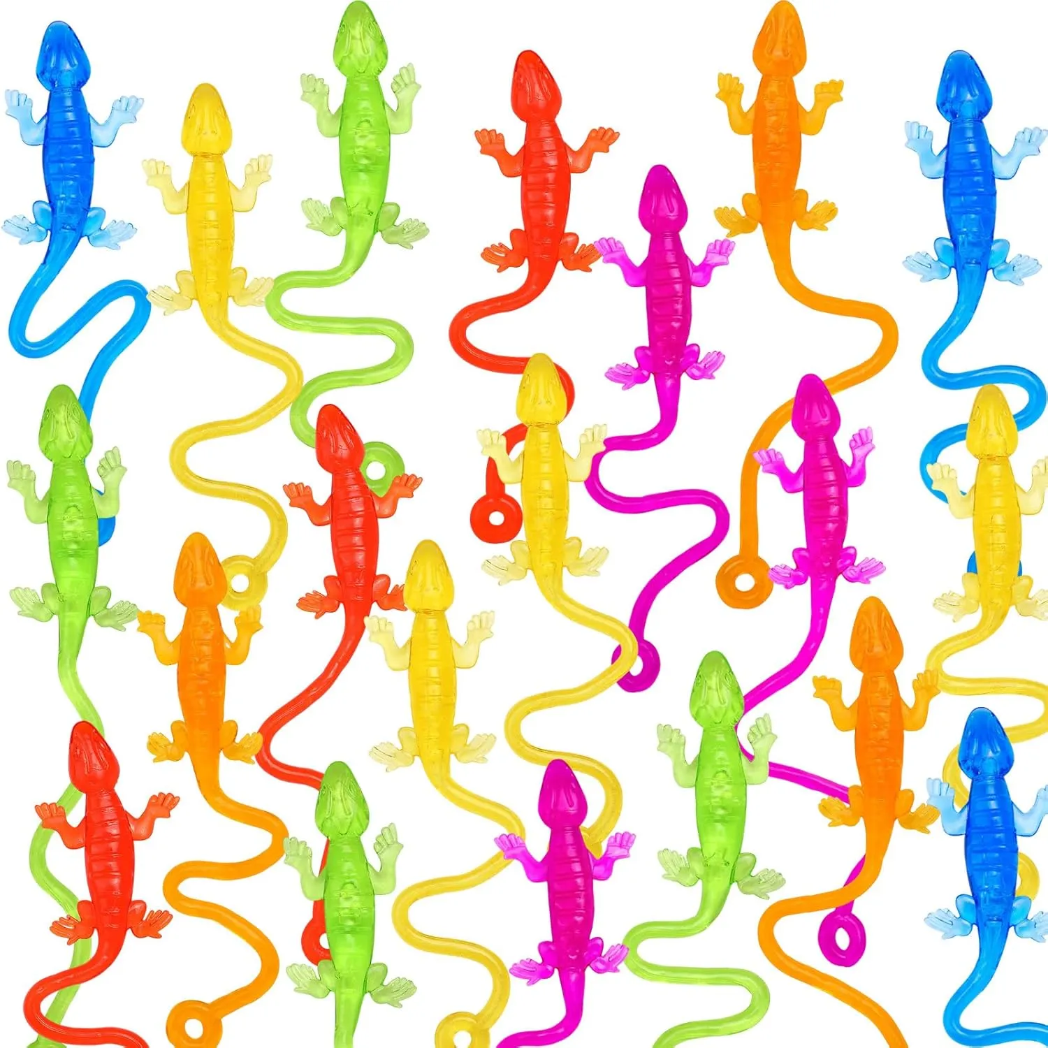 Pinata Filler Students Rewards HLARTNET 46 PCS Sticky Lizards for Kids$ unfairly renaissance turbine badge chronobiology Stretchy Sticky Lizards Toys Bulk for Reptile Party Favors$ Children Lizards Gifts for Goodie Bags Stuffers 