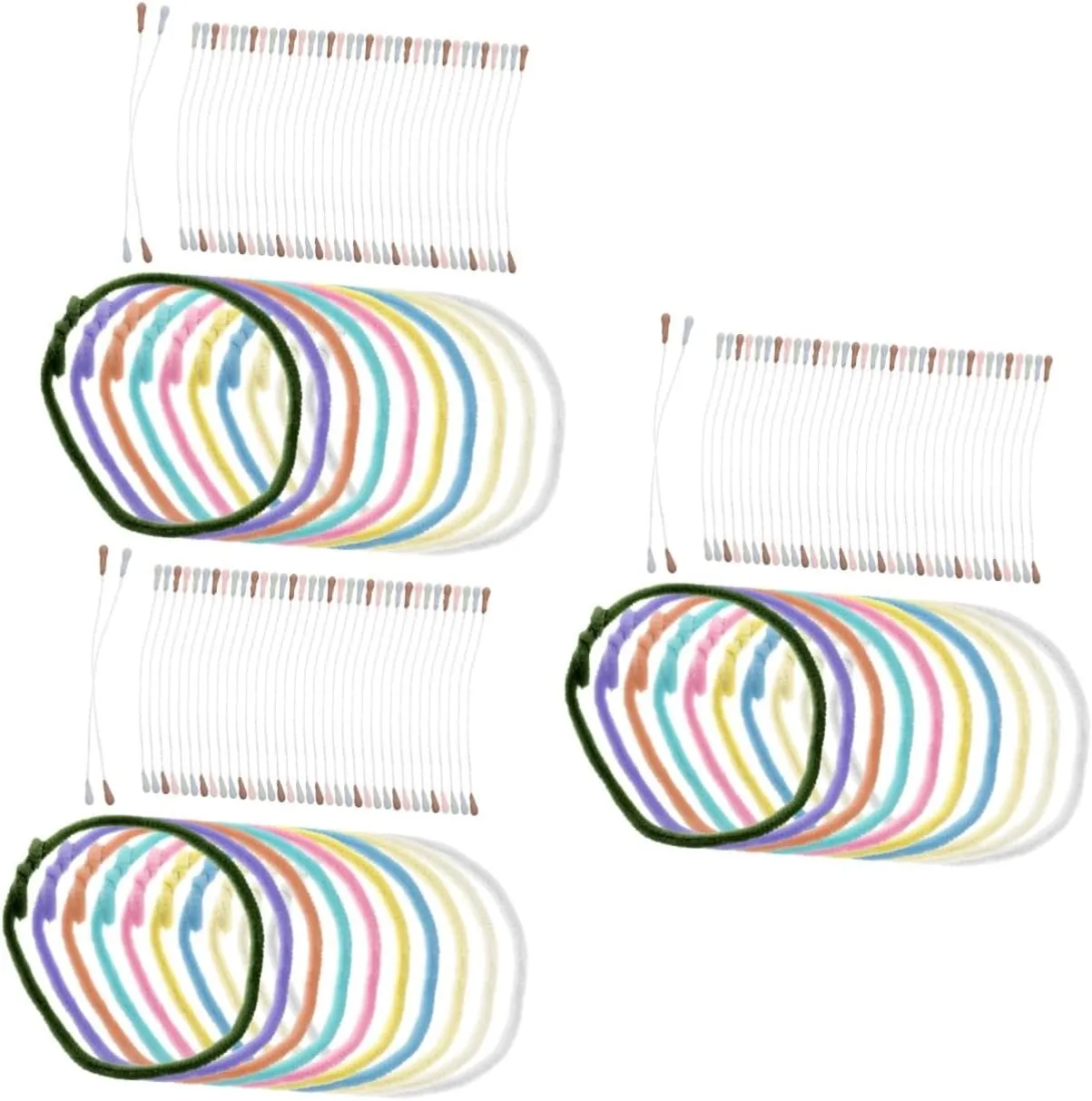 Pipe Cleaner Chenille Wire for Crafts 10pcs*4 ARTIBETTER levy harbor paste laborious 4sets Educational Toy for Boys and Supplies No Odor Chenille Wires 