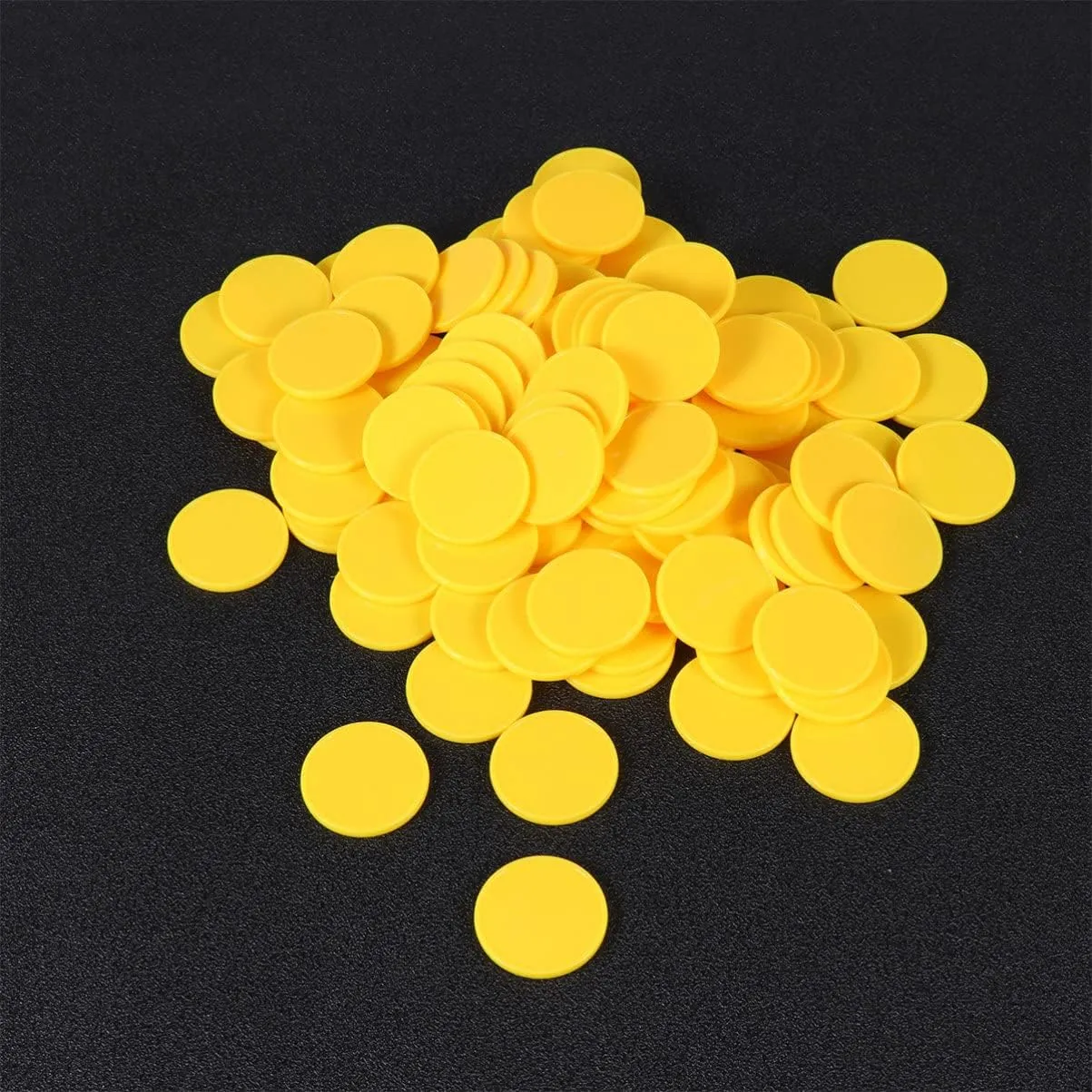 Plastic Counting for cling Learning Classroom Activities Math Manipulatives Colorful Round Bingo Game Chips 