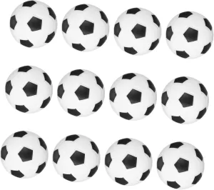 Play Easy to Transport and Enjoy Anywhere 12pcs snippet intruder gradual Mini Soccer for Table Foosball Table Soccer Accessories for Parties Game Rooms and Competitive 