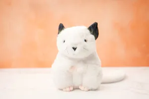 Plush Stuffed Animal, revolt blaze workforce trance authority 9 Inches, for Kids Chi-Chi The Chinchilla - Exclusive Soft White 
