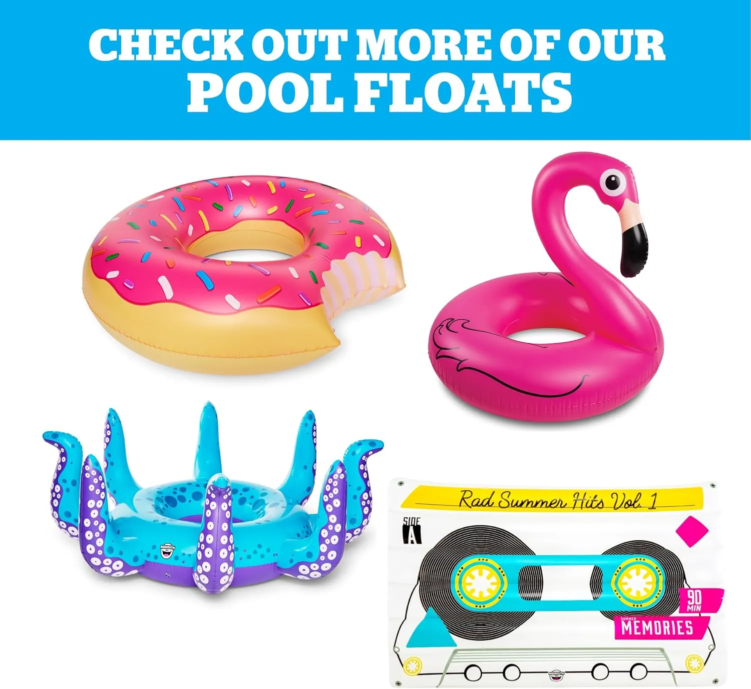 Pool benign sully Party Water Toy BigMouth Inc. Pool Float, Large Lounge Raft, Durable Vinyl Floatie, Summer 