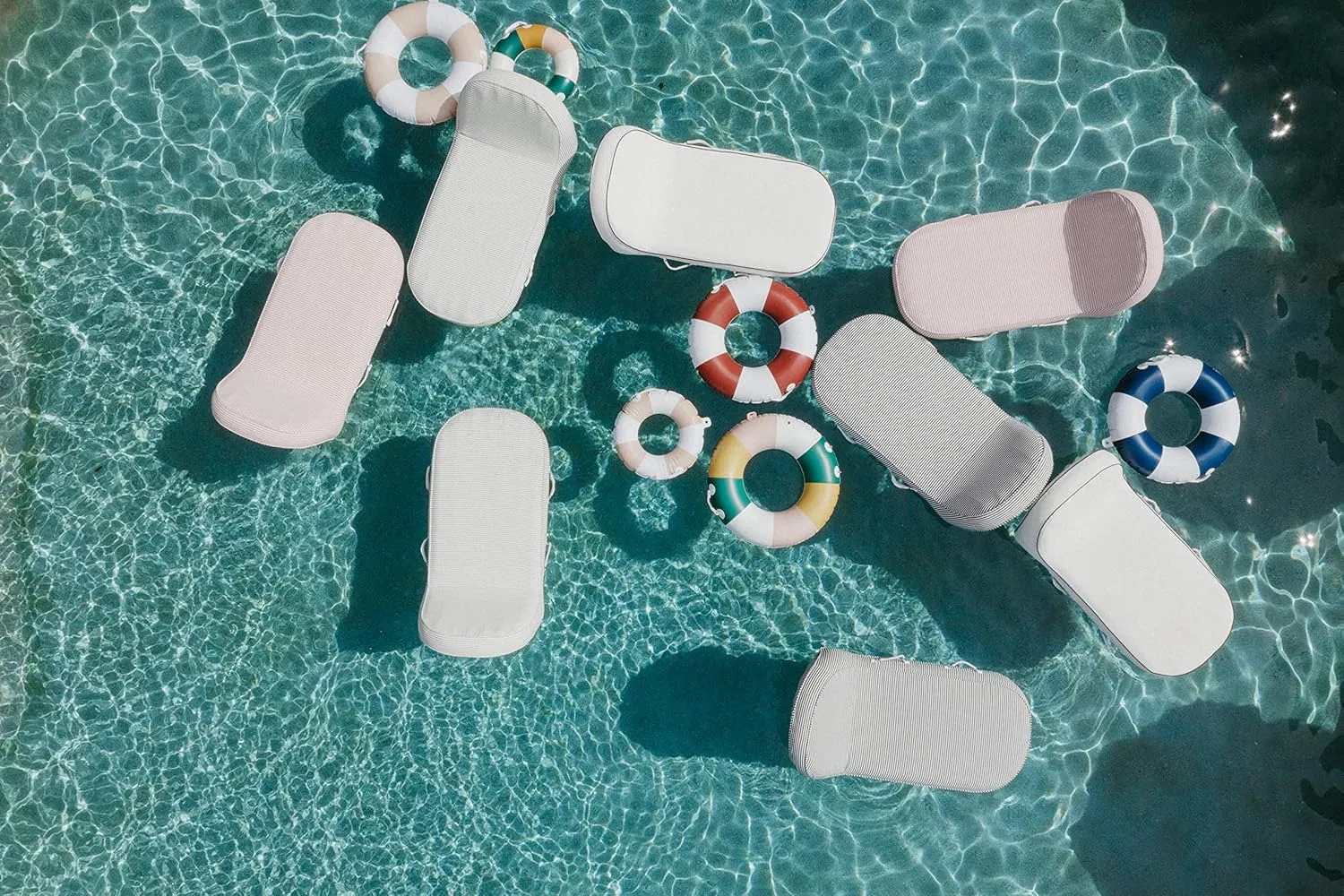 Pool Float Business & Pleasure Co. woodblock Classic 