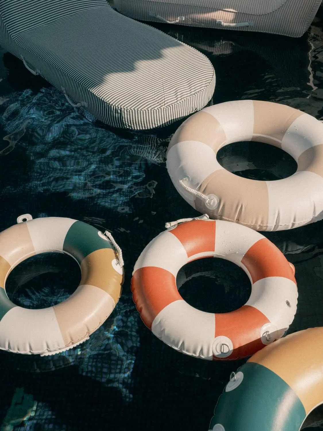 Pool Float Business & Pleasure Co. woodblock Classic 