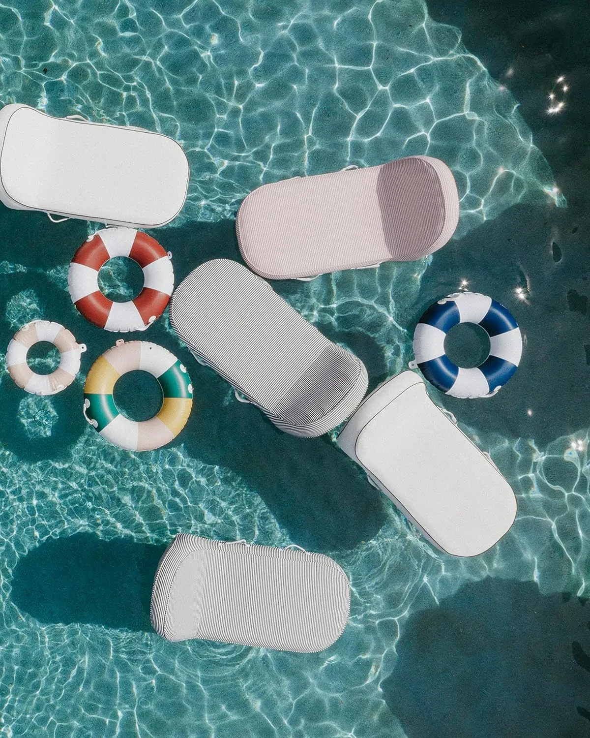 Pool Float Business & Pleasure Co. woodblock Classic 