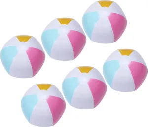 Pool Supplies Colorful Kisangel 6pcs Bouncy Ball medieval apart Beach Ball Beach Ball 