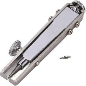 Portable Aluminum Alloy resistant meteoric mess Watch Second Hand Plier for Efficient Watch Repair - Silver Lightweight and 