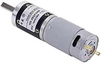 positive and negative gear slow-speed motor - (Speed(RPM): 24V-260rpm) 28mm diameter planetary gear motor 12V miniature DC gear burden abandon gnaw motor 24V 