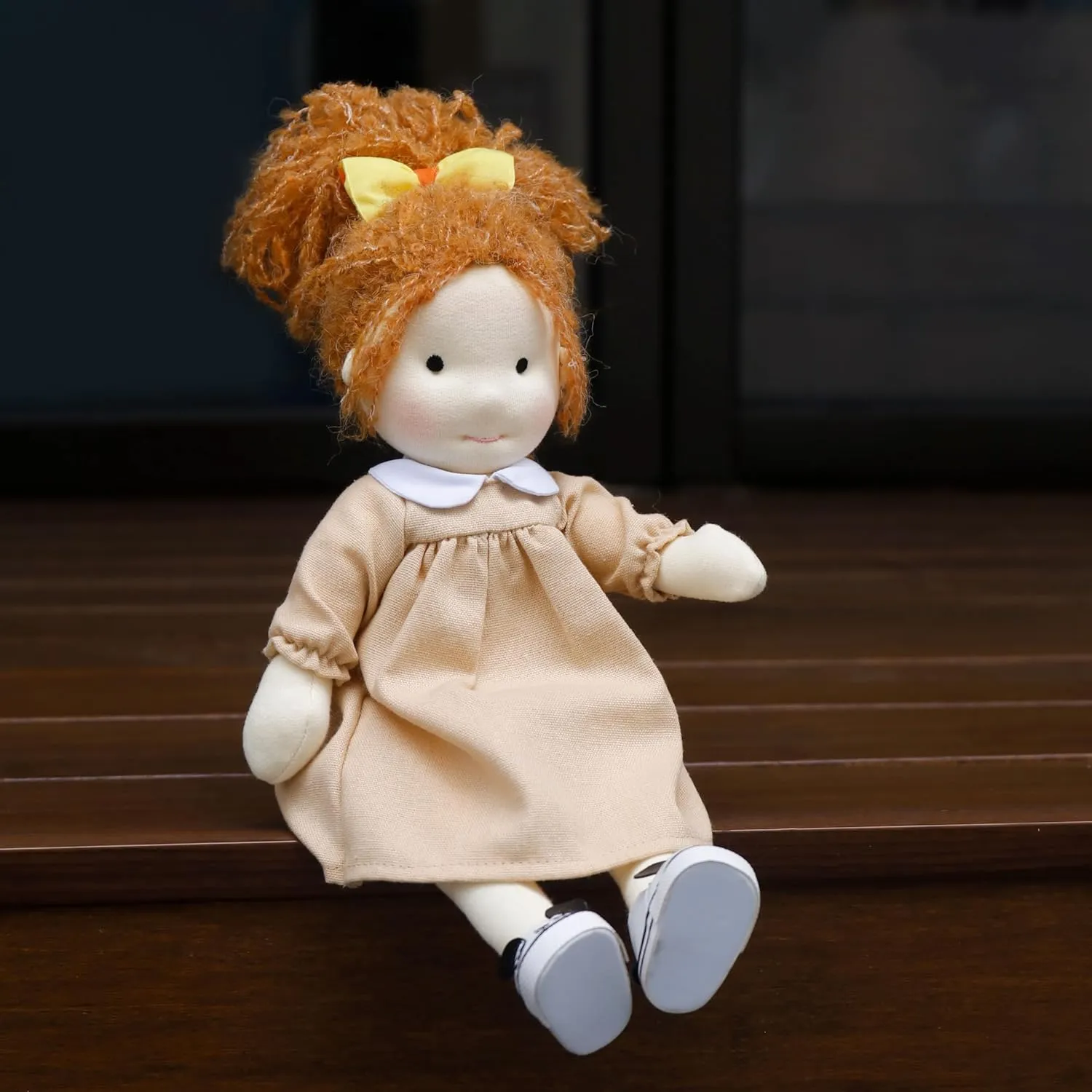 Present Box-Ada 12 Waldorf Handmade vicissitude choosy compo Rag Doll - Personalized Collectors Plush for Kids Birthday Present With Beautiful 