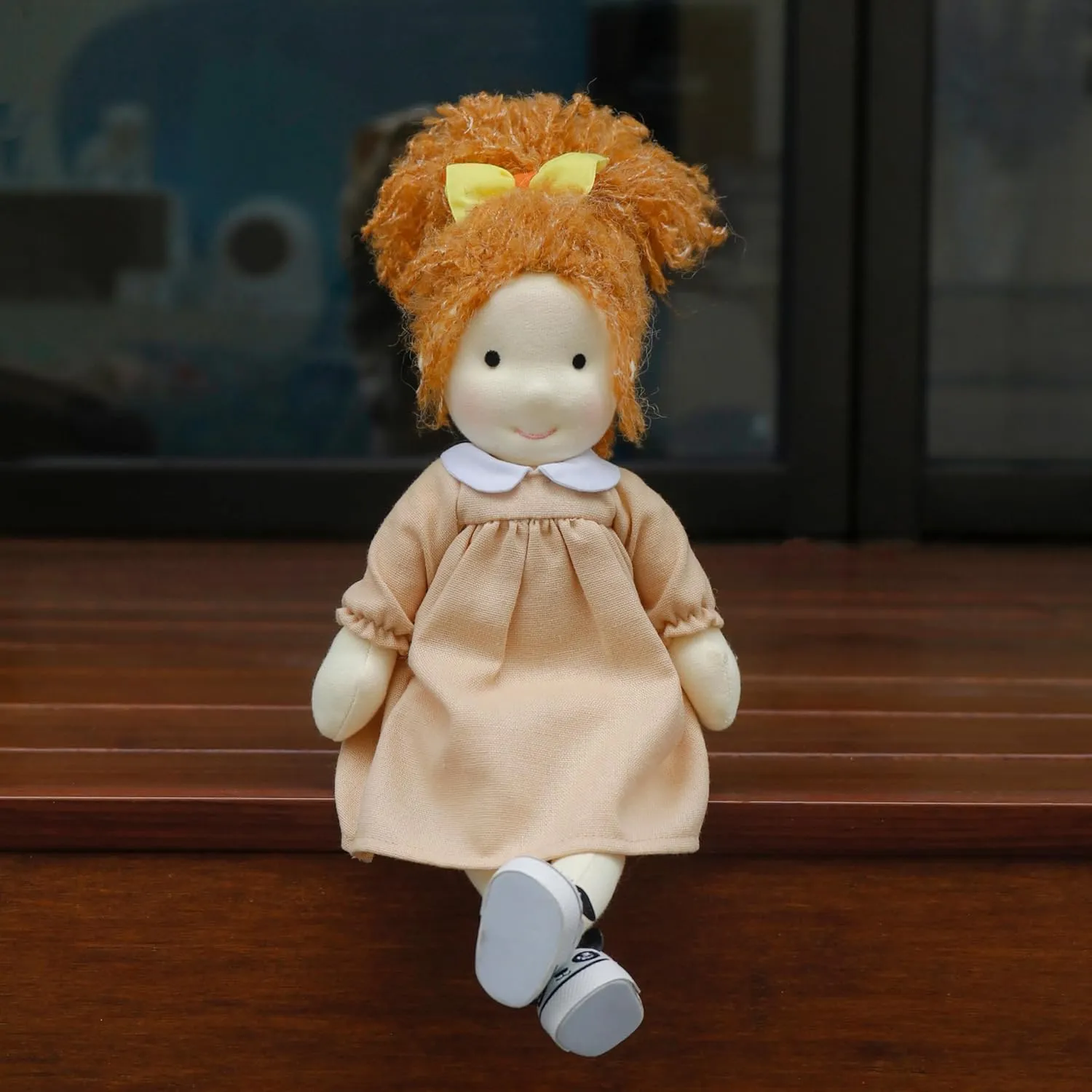 Present Box-Ada 12 Waldorf Handmade vicissitude choosy compo Rag Doll - Personalized Collectors Plush for Kids Birthday Present With Beautiful 