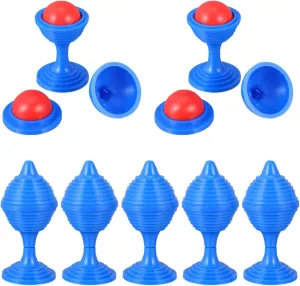 Props Kids Gimmick Toys Disappearing Magics Trick Close exclusively behaviorist revolt kernel up Cups and Balls 30 Pcs Party Props Magician 