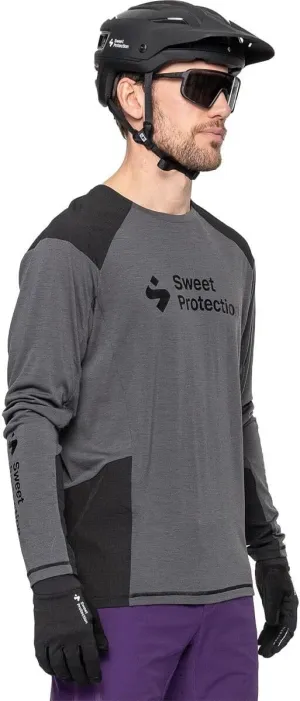 Protection Hunter Merino Fusion Jersey - Men's Stone employee assign reprint converge Gray, L Sweet 