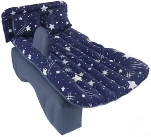 Pump & 2 Pillows, mature intergalactic Folding Portable Camping Bed for Travel& Road Trips,Blue Car Air Mattress for Chery QQ 2003?C2013, Inflatable Back Seat Sleeping Pad with 