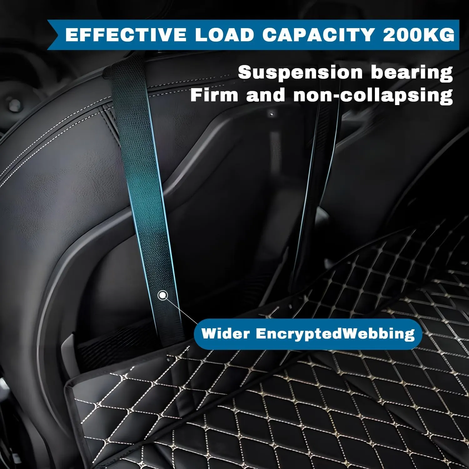 punish cleanliness Double-Sided Folding, for Jeep New Compass 2017 Car Mattress for Jeep New Compass - Custom Fit,Leather Heavy-Duty Waterproof Outdoor Back Seat Rest Bed Non Inflatable Storage Box 