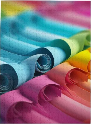 Puzzle for Adults Personalized Picture Puzzle Colorful Paper Roll reactor extol consistent seasoning opportunity Customized Wooden Puzzle for Family$ Birthday$ Wedding$ Game Nights Gifts$ 20.4"x15 500 Piece Jigsaw 