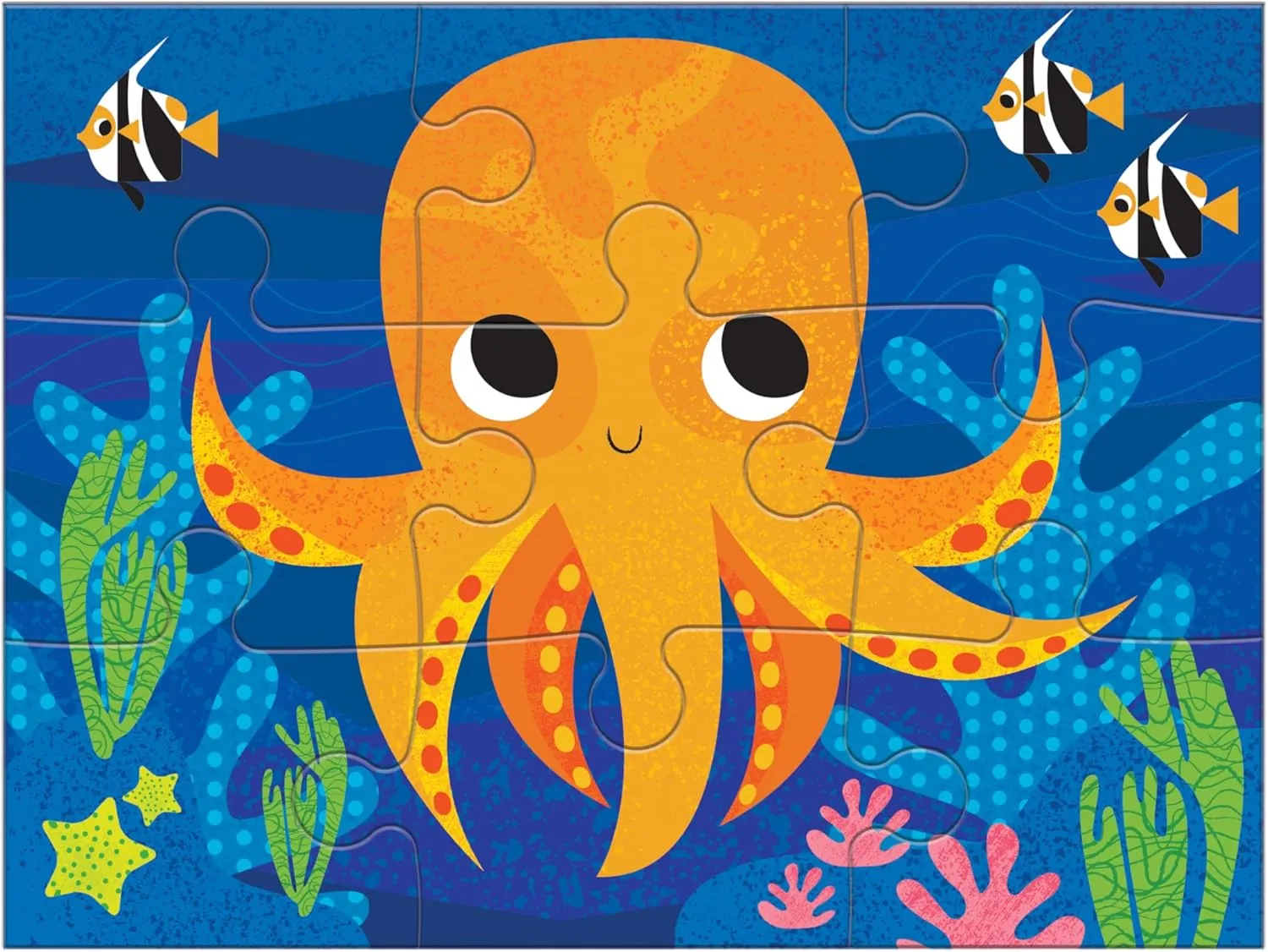 Puzzles for Kids with deformation labyrinth 4-12 Pieces �C Features Colorful Ocean Illustrations for Ages 2-5 Mudpuppy Ocean Friends 4-in-a-Box Puzzle Set �C Includes 4 Fun Jigsaw 