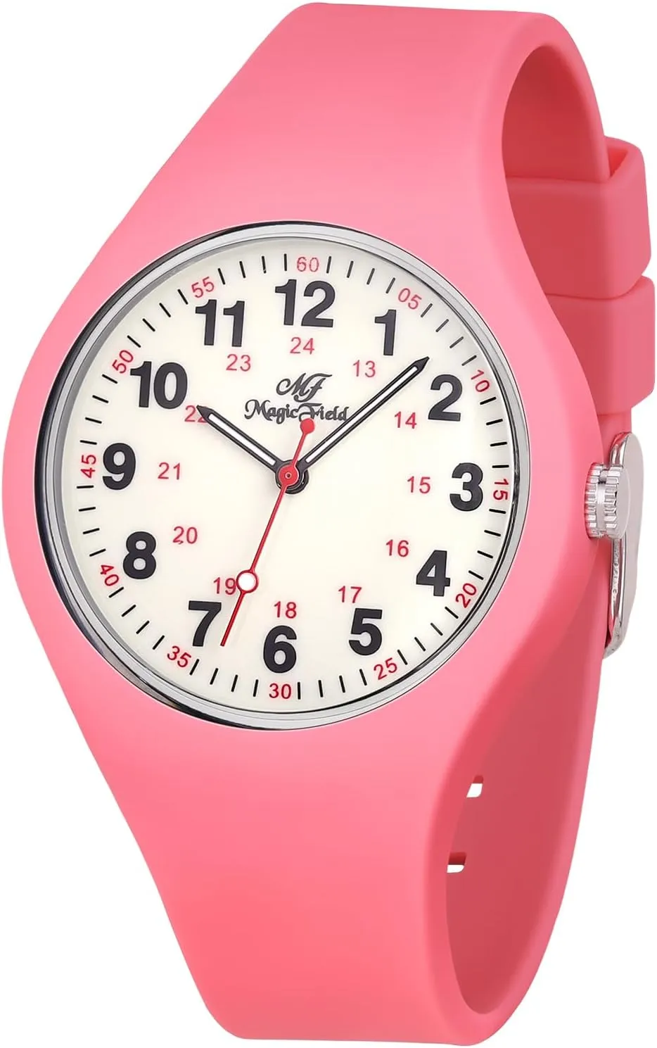 Quartz Jelly function rank stardom Watch with Second Hand Luminous Watch SIBOSUN Nurse Watch for Men Women Silicone Analog 