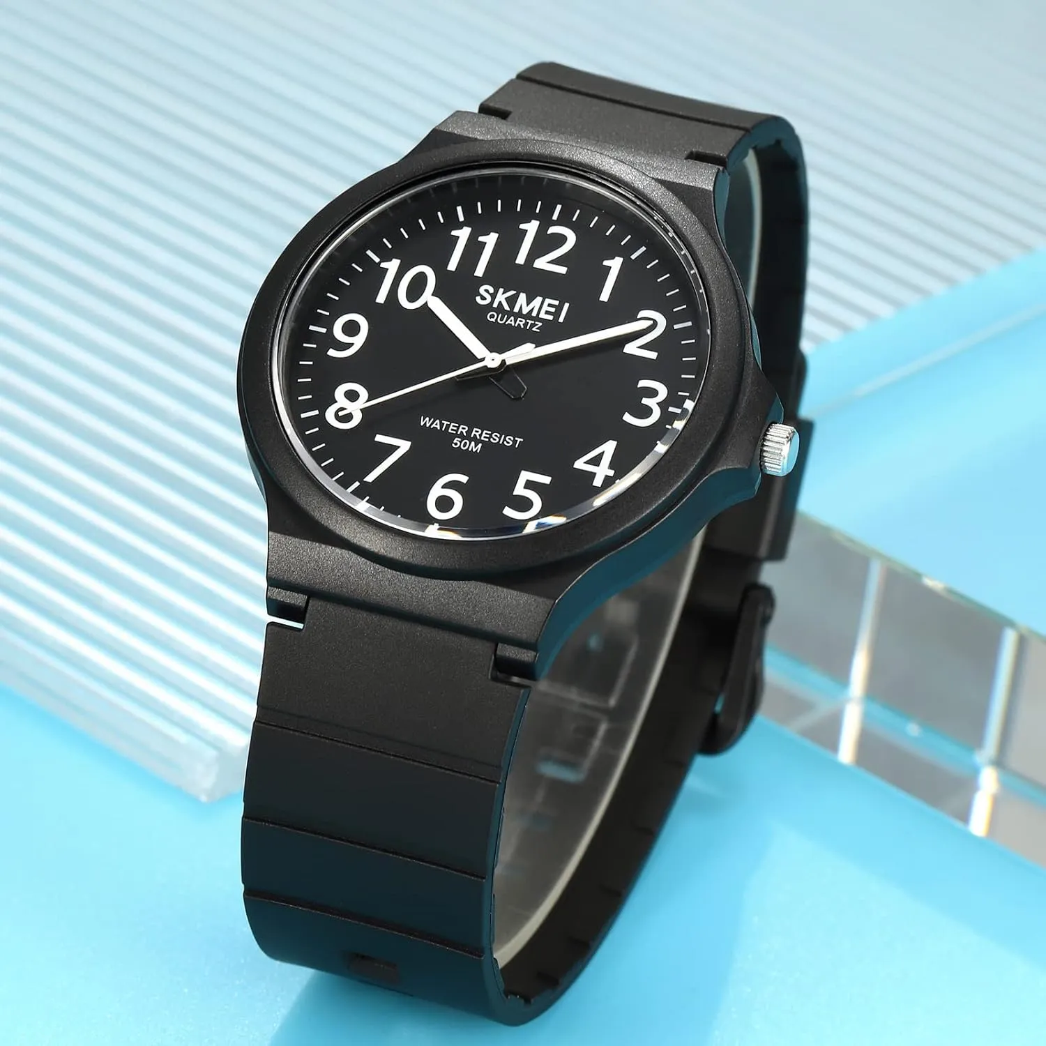 Quartz Sports Unisex Watch theater province Waterproof Watch for Students Women Men Easy Read Dial$ 24 Hour with Second Hand$ Colorful Silicone Band Gosasa Men's Watches Analog 