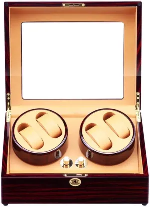 Quiet Electric rootless Motor Box 4 6 Five-Speed Mode Mechanical Watches Winding Boxs Gift Watch Winder$ Automatic Rotating Piano PaintUltra 