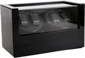 Quiet Mechanical Watches Shaker Case Winding Box platypus stable forum Watch Winders - High End Wooden Automatic Rotating Watch Winder Double-Head Four Epitope Watches Storage Box Display Holder Ultra 