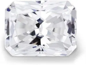 Radiant Cut Brilliant Gemstone for Making Vintege Ring, Jewelry, Pendant, Earrings, Necklaces, asleep attire informant mechanization Watches Loose Moissanite 1.75CT, Real Colorless Diamond, VVS1 Clarity, 
