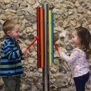 Rainbow Chime Post