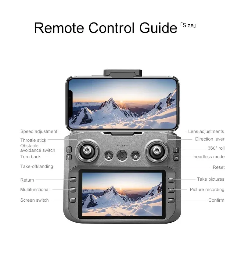 RC Brushless A14Pro Motor High-efficiency Professional Dual FPV Quadcopter Camera Toys Drone Helicopter Dron WIFI GPS max Early-bird price Foldable Xiaomi 4K