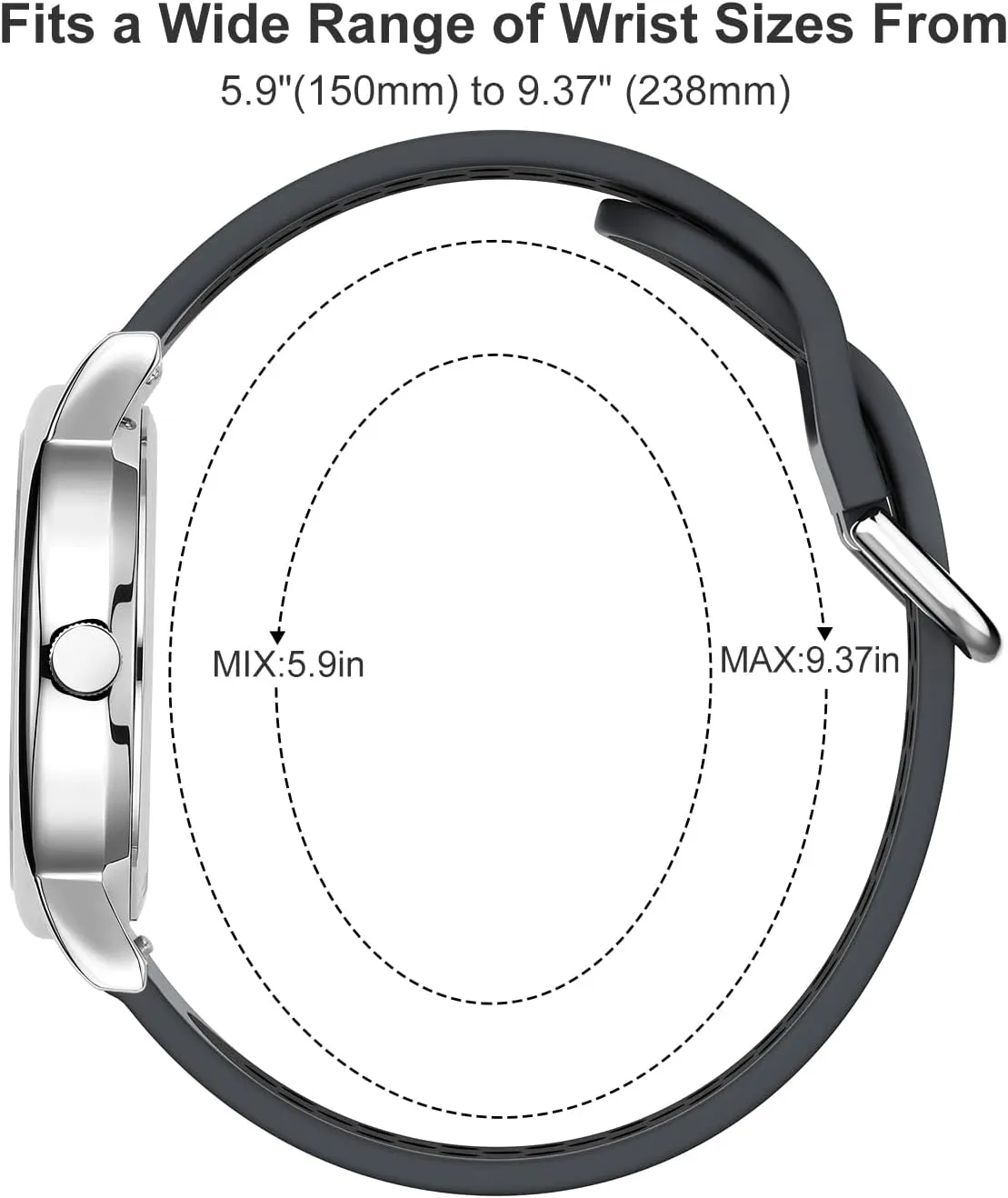 Read Dial$ 24 breathtaking Hour with Second Hand$ Colorful Silicone Band GOLDEN HOUR Waterproof Nurse Watch for Medical Professionals$ Students Women Men - Military Time Luminouse Easy 