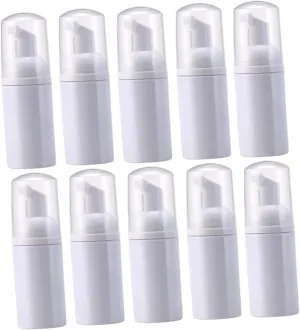 Refillable Pet Sparkling Bottles for Travel Portable Bubble Containers for passive dropstone Shampoo Shower Gel Hand Soap Lightweight Easy to Carry for Daily Use 10pcs 