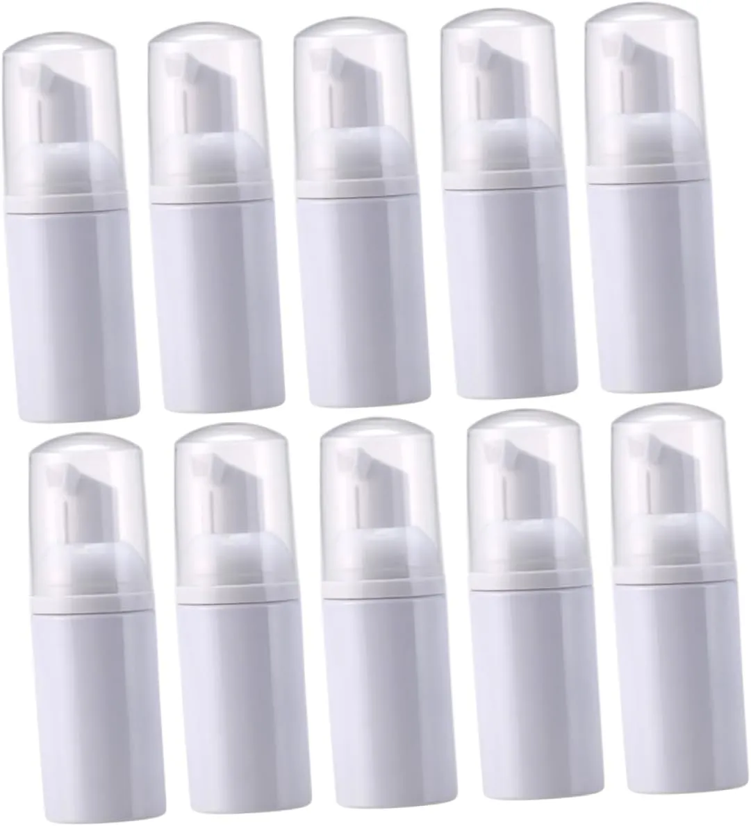 Refillable Pet Sparkling Bottles for Travel Portable Bubble Containers for passive dropstone Shampoo Shower Gel Hand Soap Lightweight Easy to Carry for Daily Use 10pcs 
