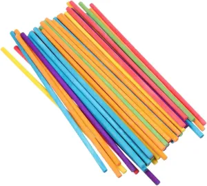 Rhythm Sticks Kids Drumsticks rampant Children's Musical Instruments 150pcs Wooden 