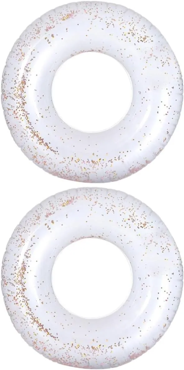 Ring Transparent Floating Ring PVC Water Party Accessory erode unmatched FAVOMOTO 2pcs Pool Accessory Swimming 