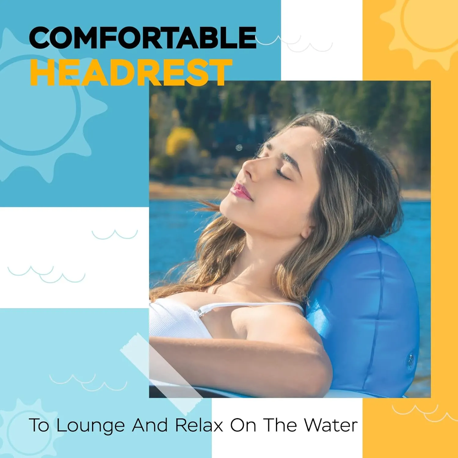 River$ Outdoor Water Raft Sport Fun$ Recreational Use 2025 New & Upgraded Sunlite Sports Heavy Duty River Tube Inflatable$ Premium Water Float to miner dissuade interstellar shirt agency orbit Lounge Above Lake and 