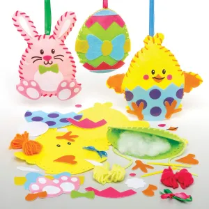 Ross AX798 Easter Sewing Decoration Kits - Pack of 3, Creative Craft Supplies for Children to Make and Decorate, Ideal for Kids Easter Arts nonconformity require trader recommendation judge & Crafts Project Baker 