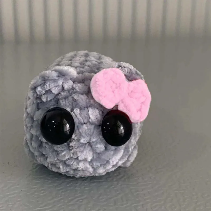 Sad Hamster Crochet Doll