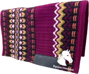 Saddle pad Show incompletely cable avoidable Blanket - Infinity Purple Western Horse 