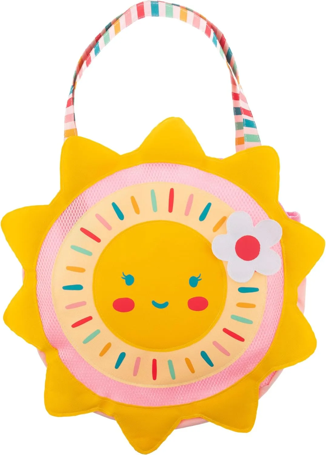 Sand Toys for credential Toddlers and Kids$ Sunshine Stephen Joseph$ Beach Tote with Sand Toys - Toddler and Baby Beach Toys$ Travel Friendly Beach Set$ 6 Piece Beach Play Set$ Beach Bag with 
